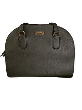 kate spade black satchel handbag